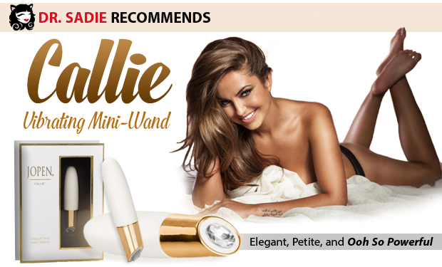 The Perfect Sex Toy for the Chic Woman Sex Toy for Her: CALLIE Vibrating Mini-Wand